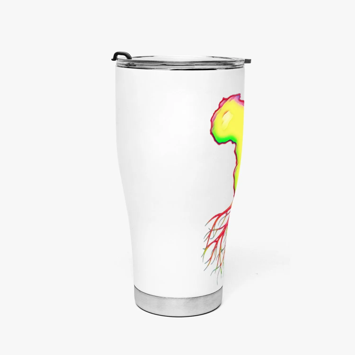 30oz Curve Tumbler with African Roots Image