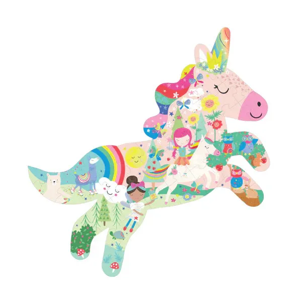 40 Piece Puzzle, Fairy Unicorn
