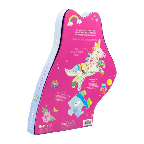 40 Piece Puzzle, Fairy Unicorn