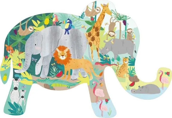 40pc Puzzle - Jungle
