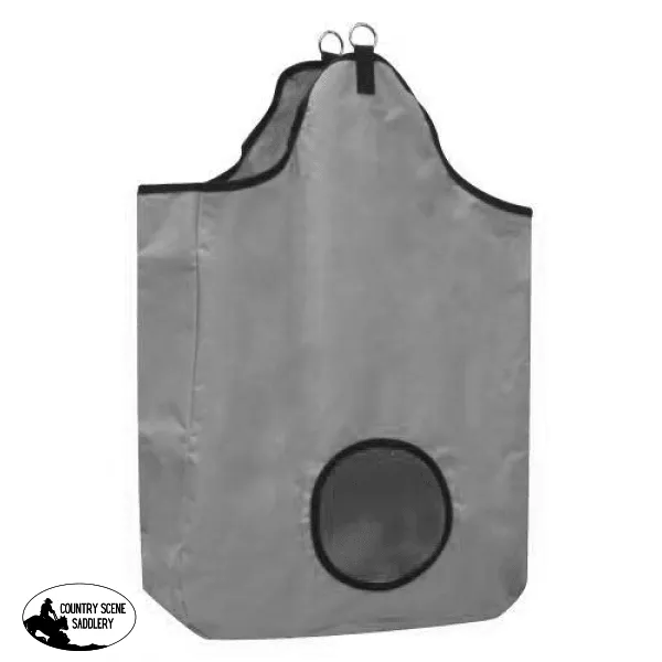 72181 Showman ® Nylon hay bag. Measures 17" deep and 27" wide.