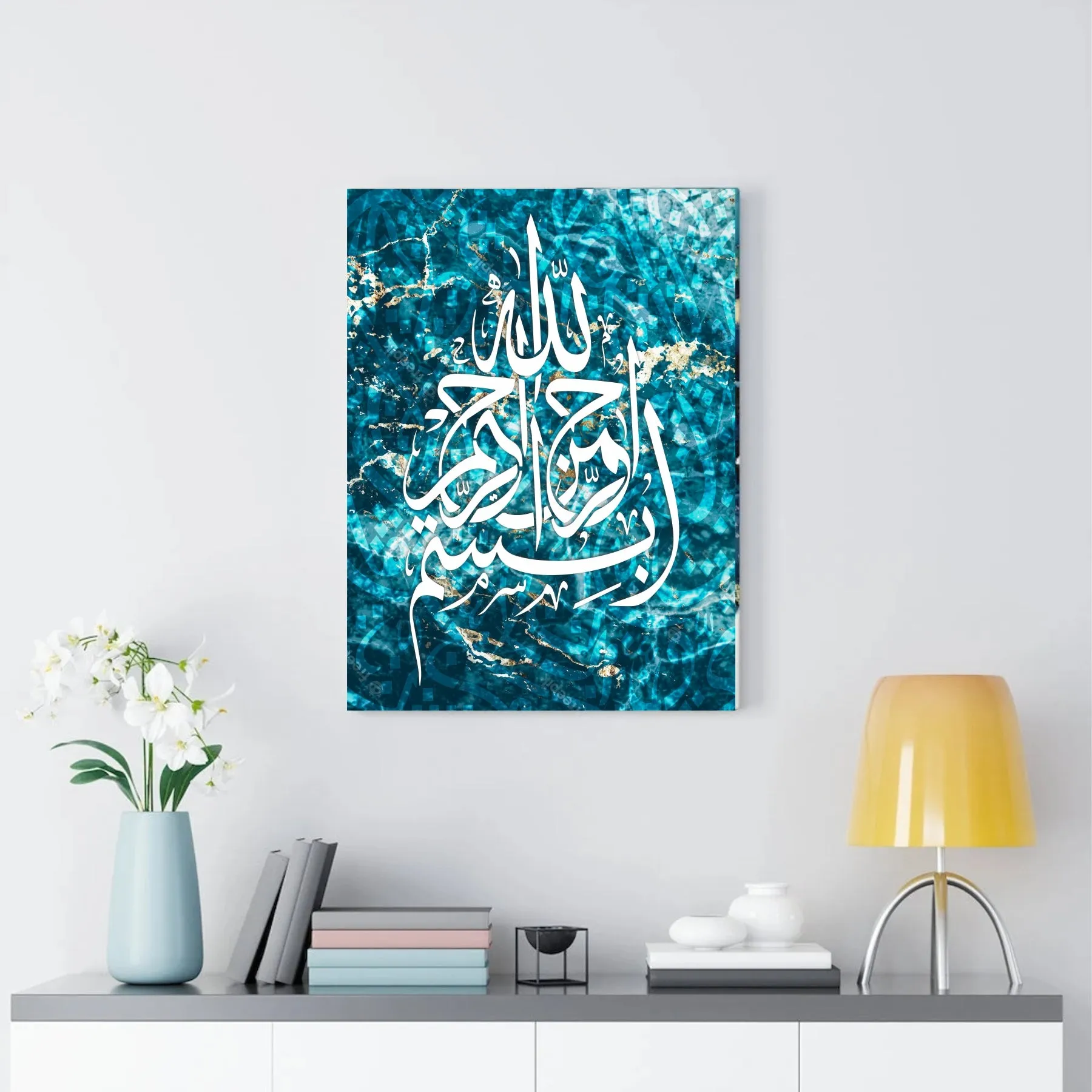 Arabic Alphabets Calligraphy Islamic Reusable Stencil for Canvas and wall painting.ID# 4215
