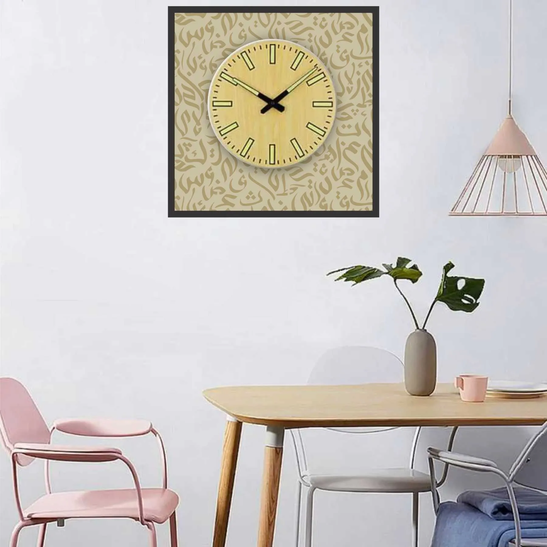 Arabic Alphabets Calligraphy Islamic Reusable Stencil for Canvas and wall painting.ID#4159