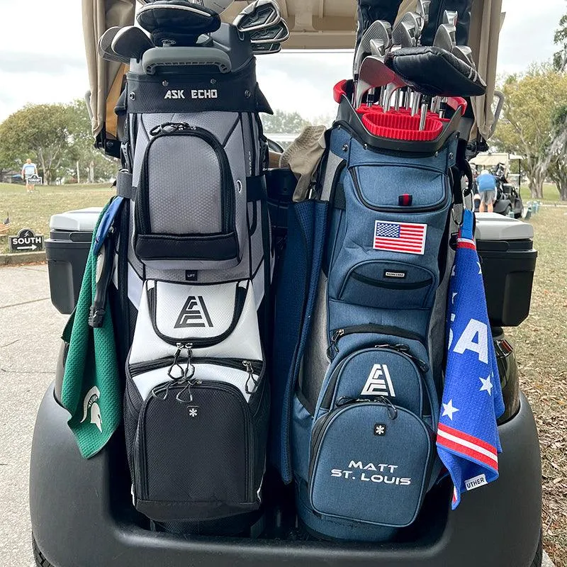 Ask Echo Golf Bag Personalized Pocket Patch