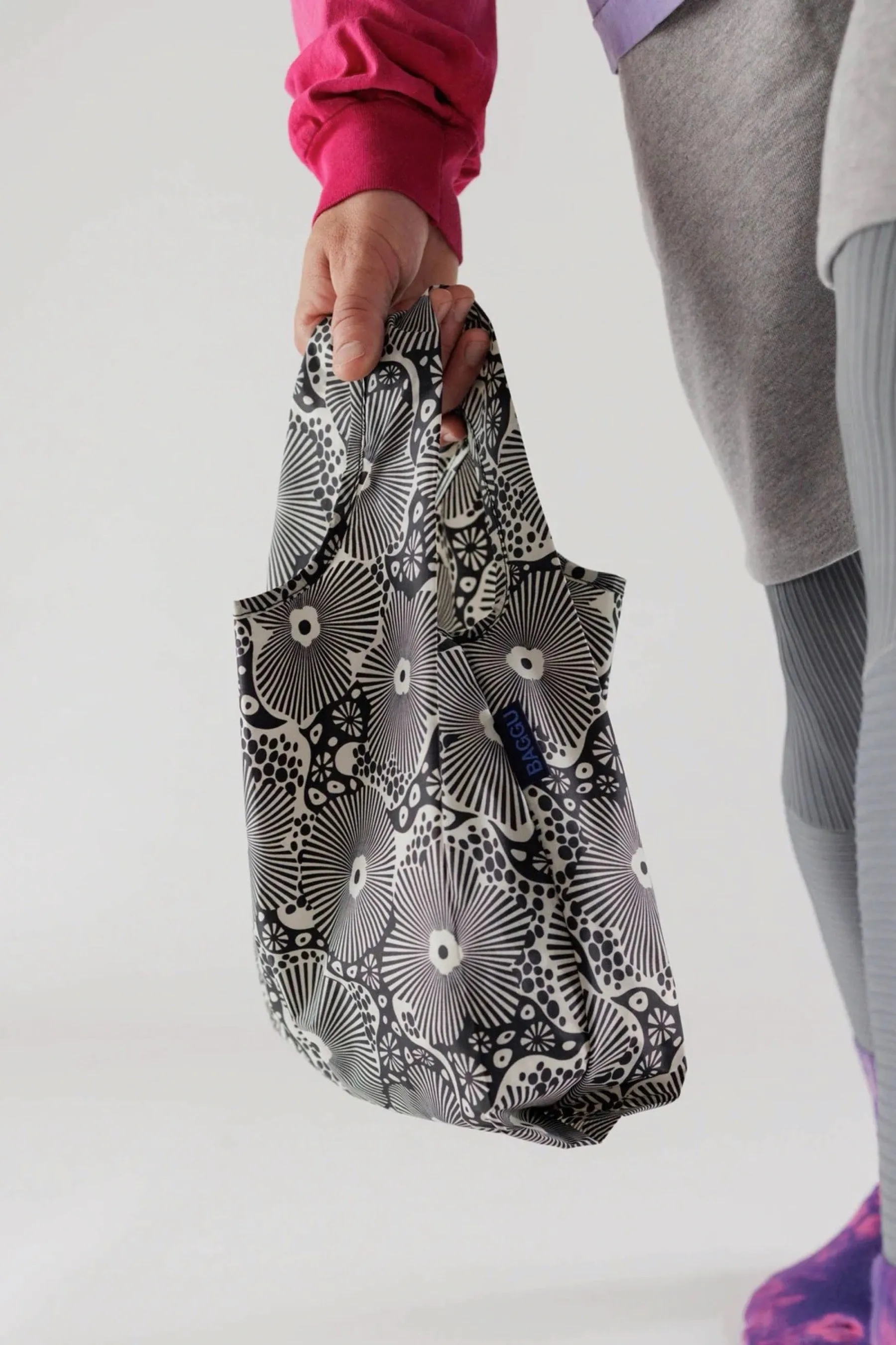 Baby Woodblock Floral Baggu