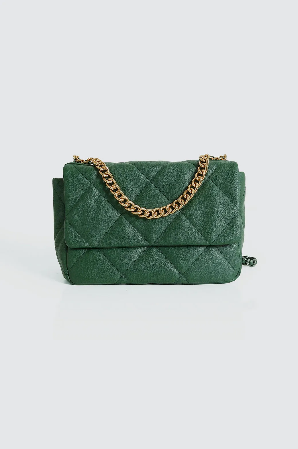 BagSaga Green Maui Shoulder Bag