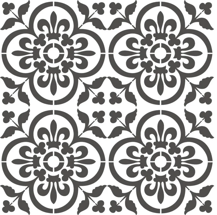 Basque Tile Stencil