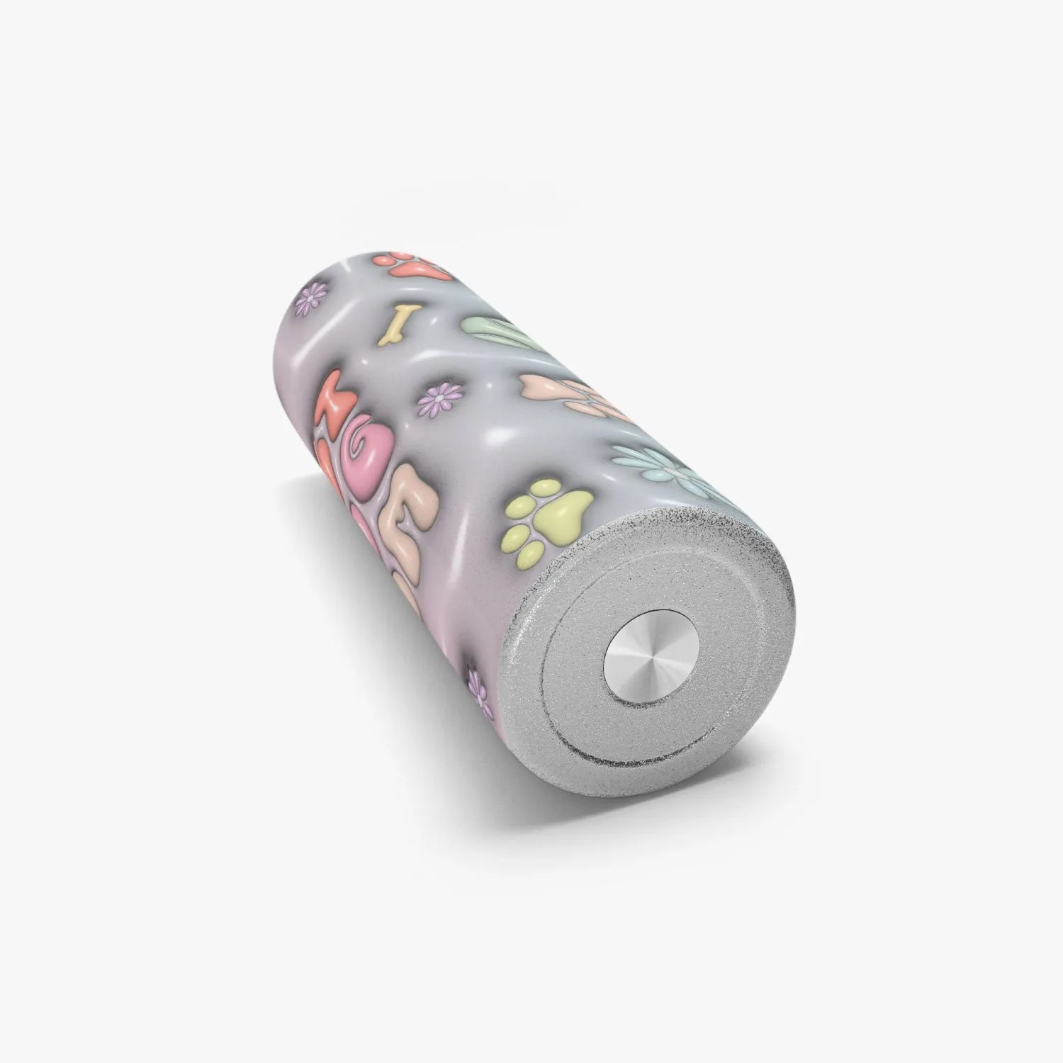 Best Dog Mom 3D Straight Skinny Tumbler