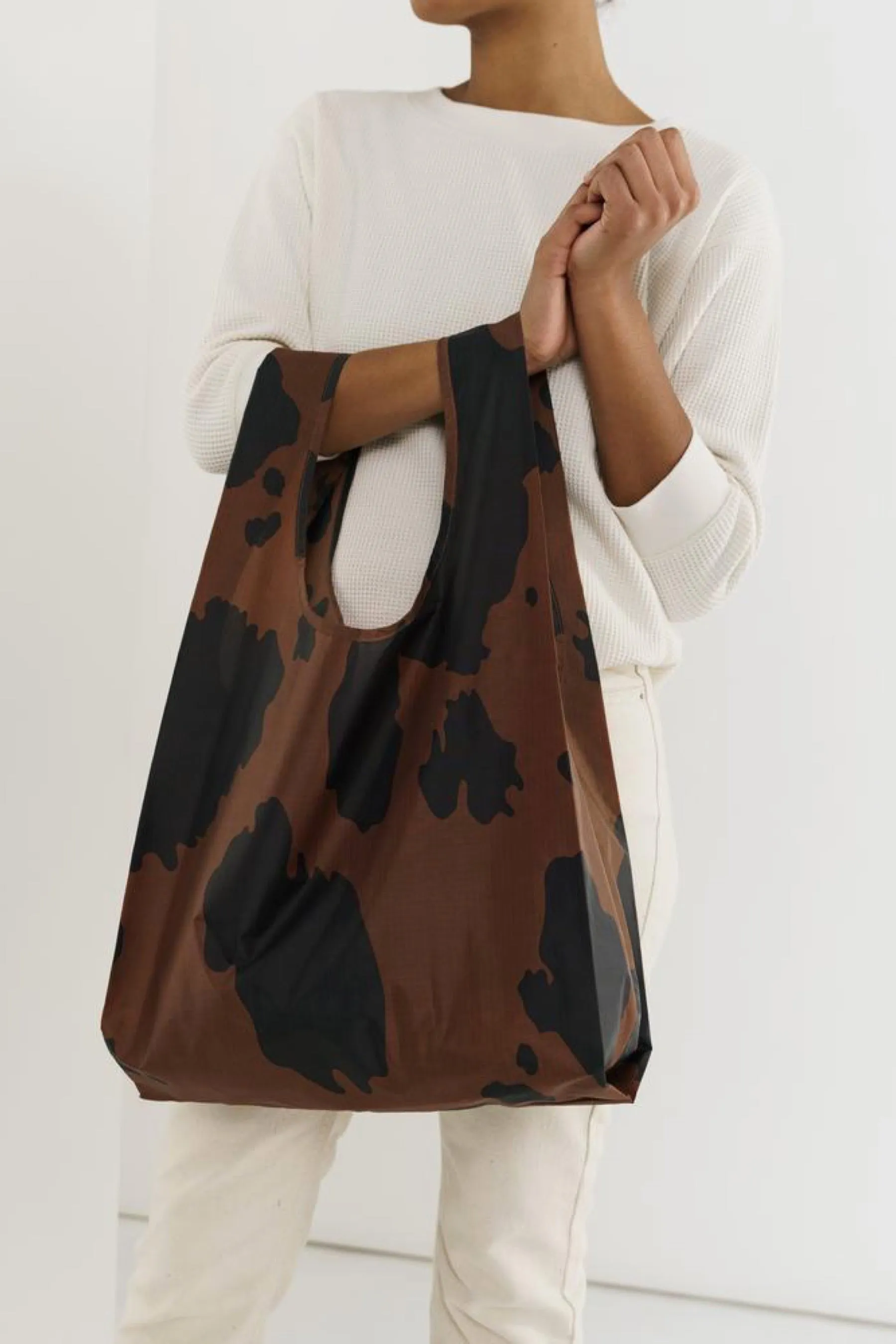Black   Brown Cow Baggu