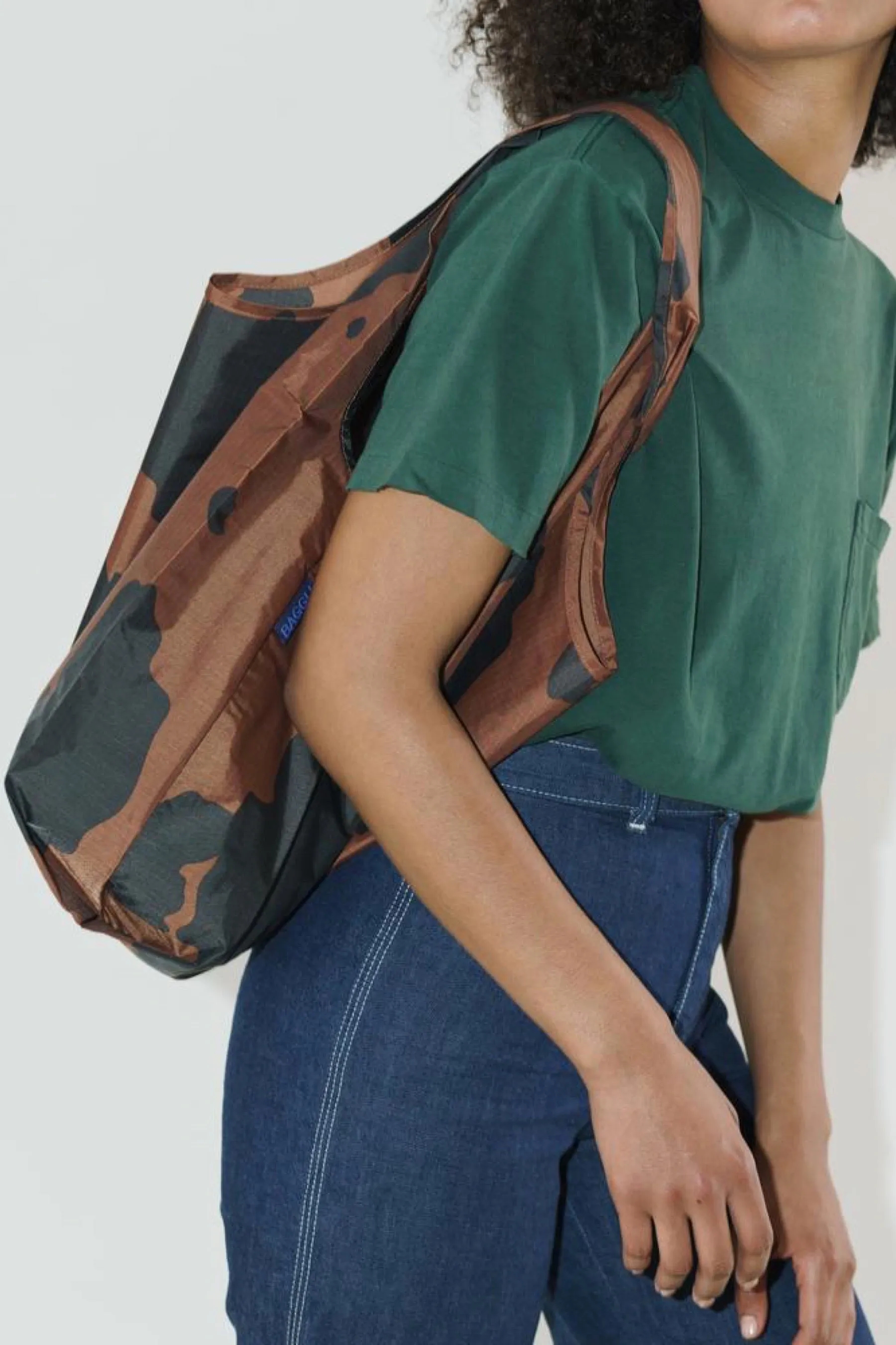 Black   Brown Cow Baggu