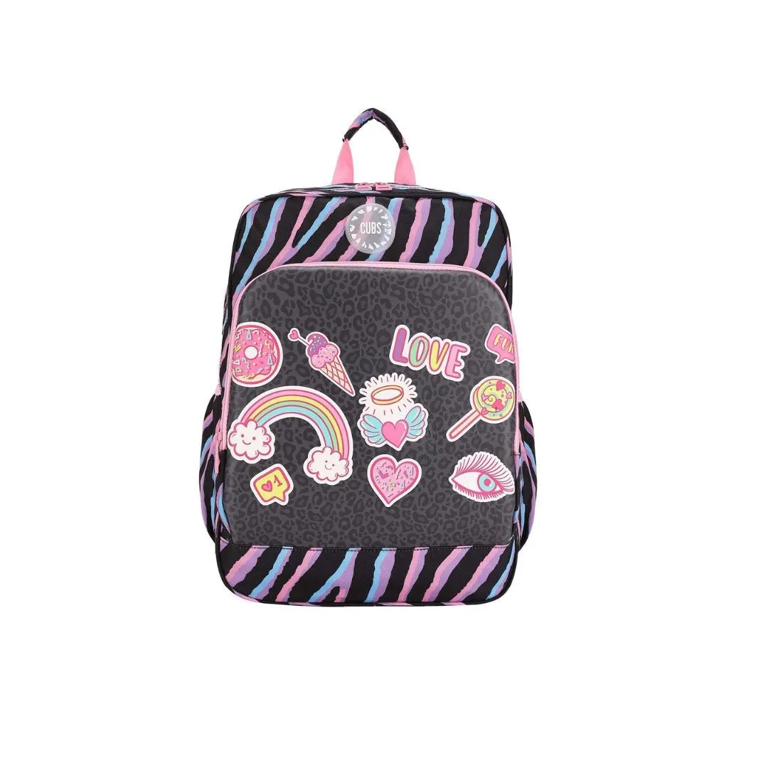 Black Leopard Gadgets Backpack