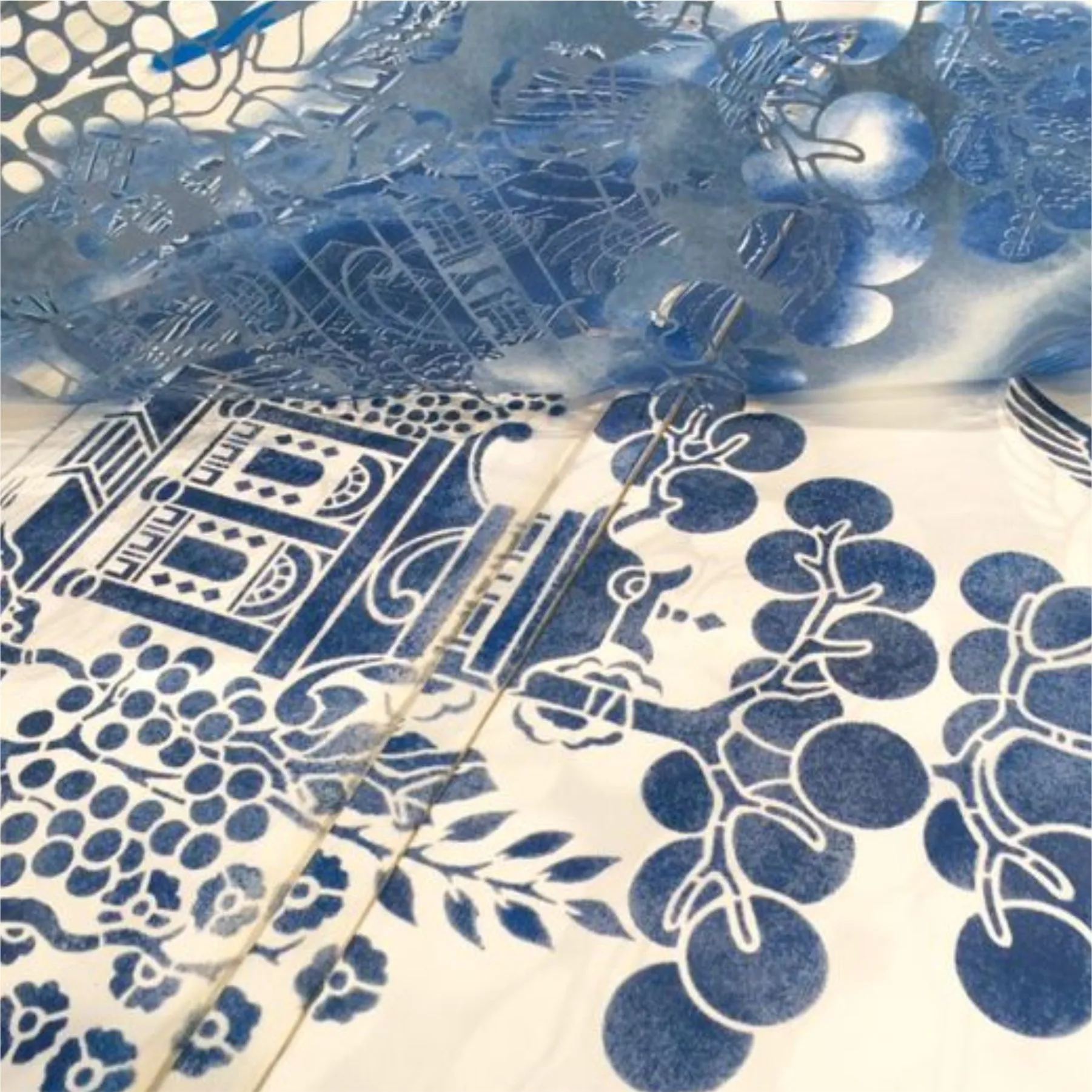 Blue Willow Story Theme Stencils Template Wall Scrapbooking Painting Photo Album Decor Embossing Paper Card Craft. ID #575