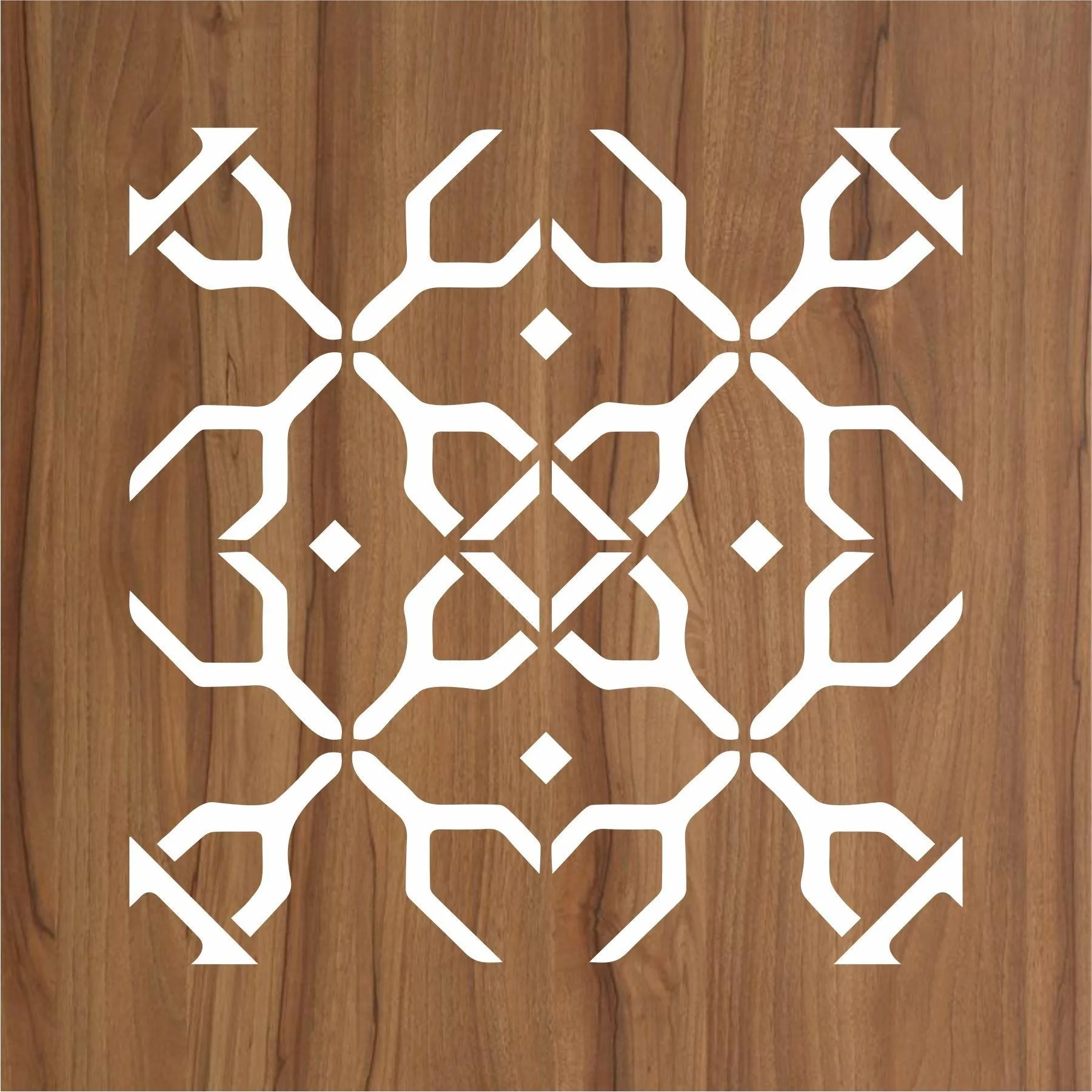 Brocatelle Pattern Reusable Stencil For Canvas And Wall Painting.ID#190