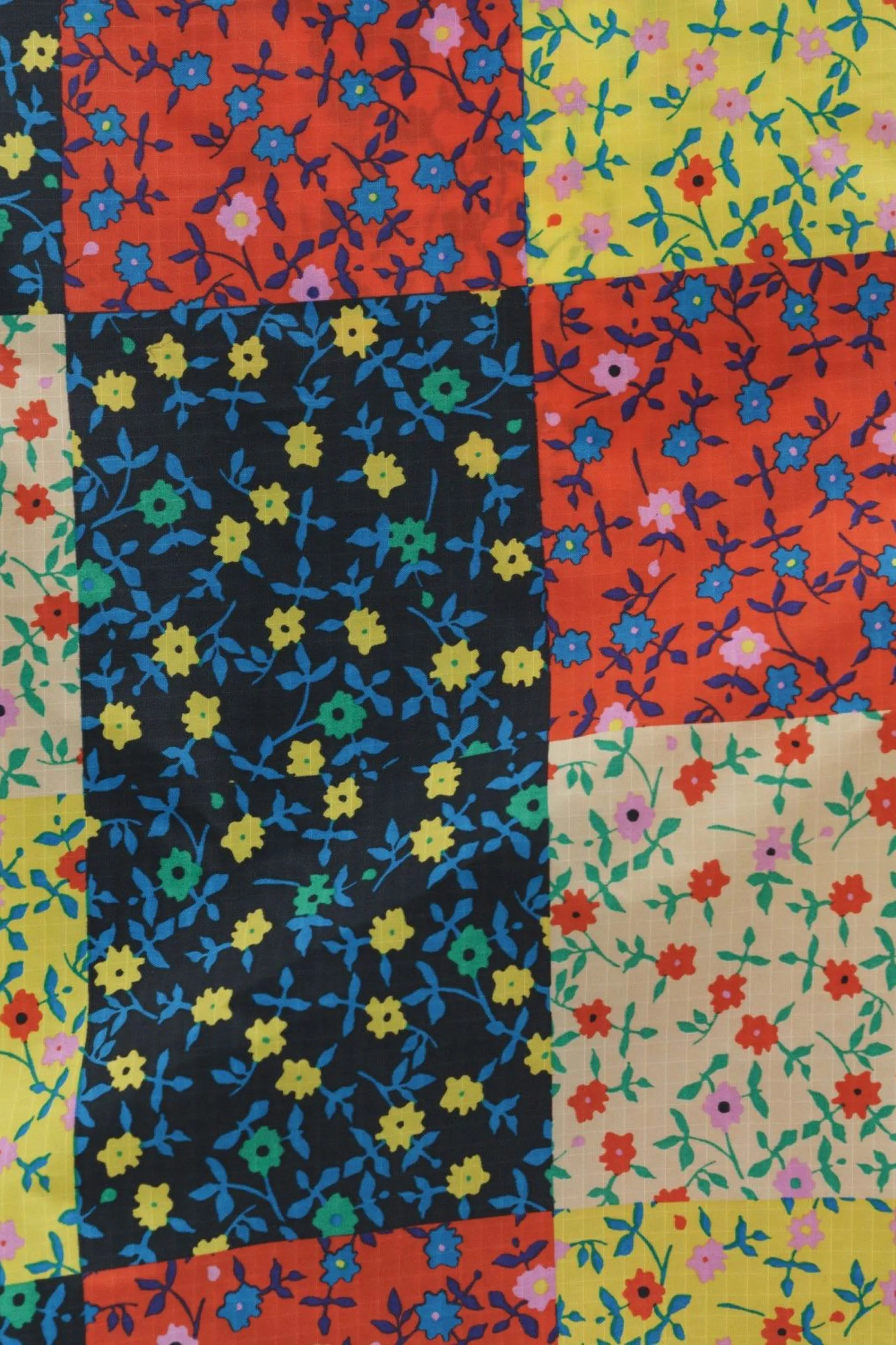Calico Block Baggu
