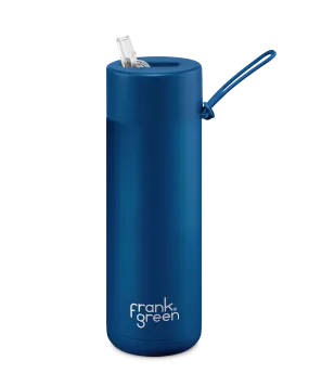 Ceramic Reusable Bottle - Deep Ocean - 20oz 595ml