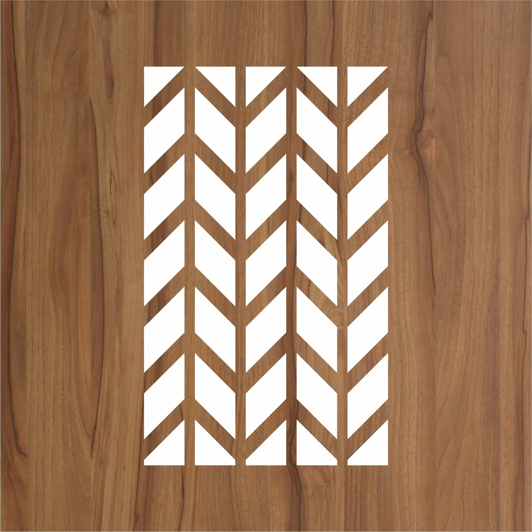 Chevron Pattern Reusable Stencil For Canvas And Wall Painting.ID#212F