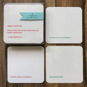 Christmas Coaster Set