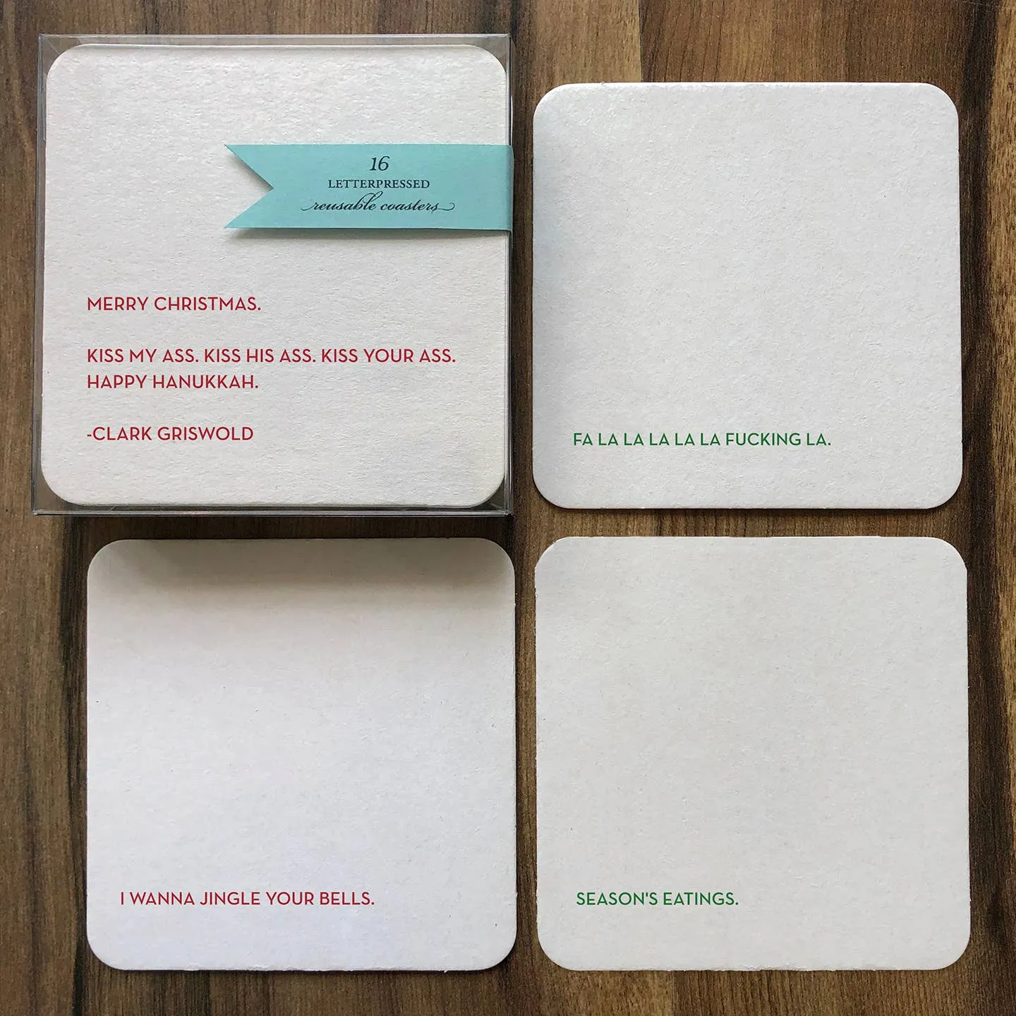 Christmas Coaster Set