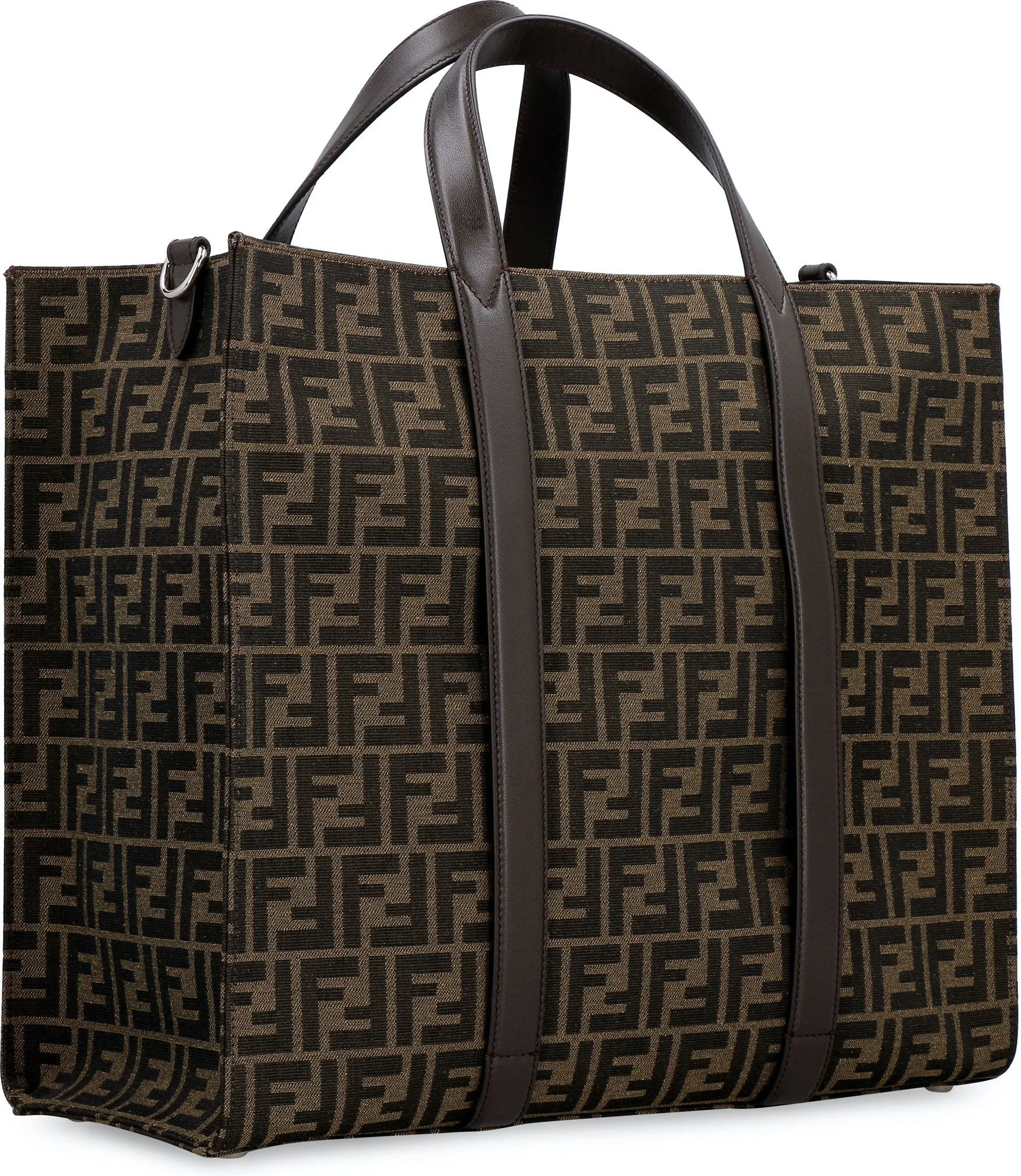 EMBROIDERED CANVAS SHOPPING BAG