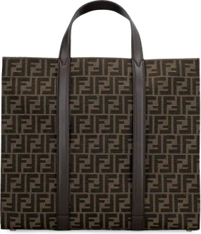 EMBROIDERED CANVAS SHOPPING BAG
