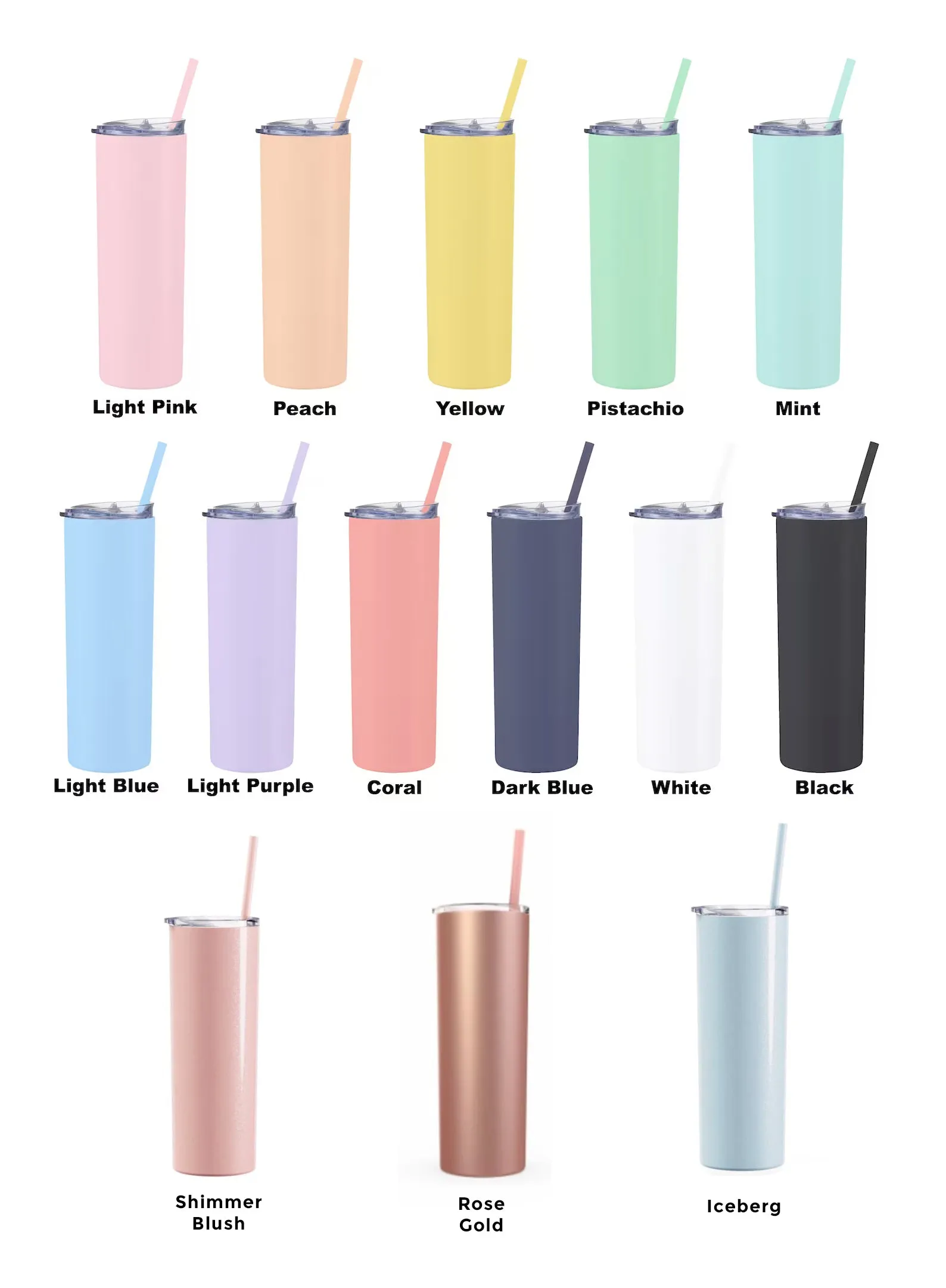 Engraved Skinny Tumbler