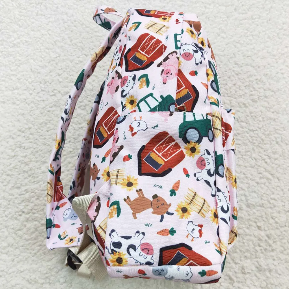 Farm Print Boutique Kids Backpacks BA0141