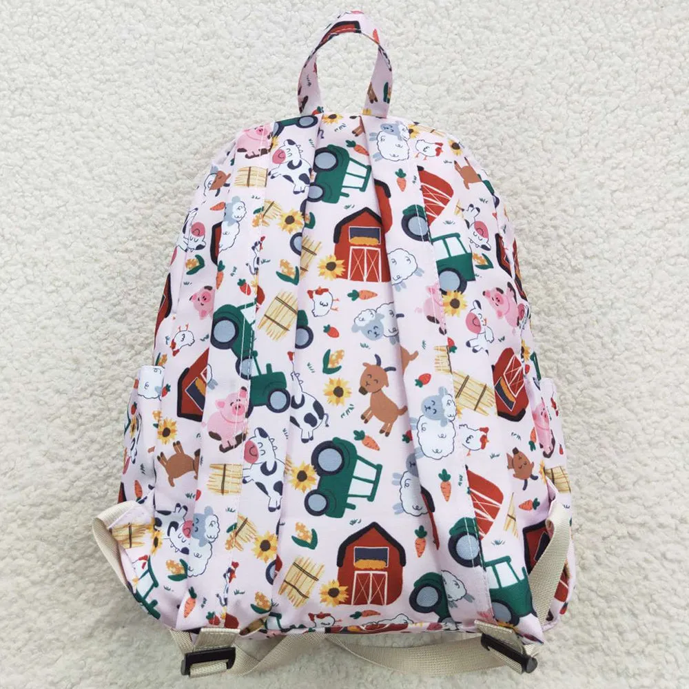 Farm Print Boutique Kids Backpacks BA0141