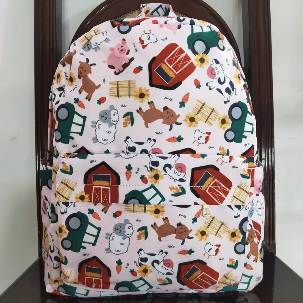 Farm Print Boutique Kids Backpacks BA0141