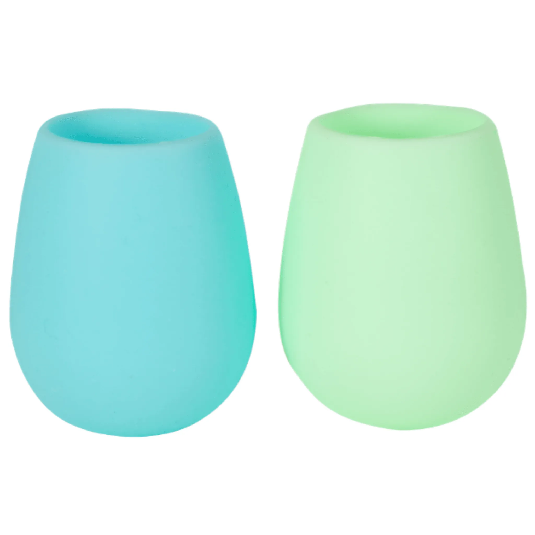 Fegg Unbreakable Silicone Tumbler | Rain/Mint