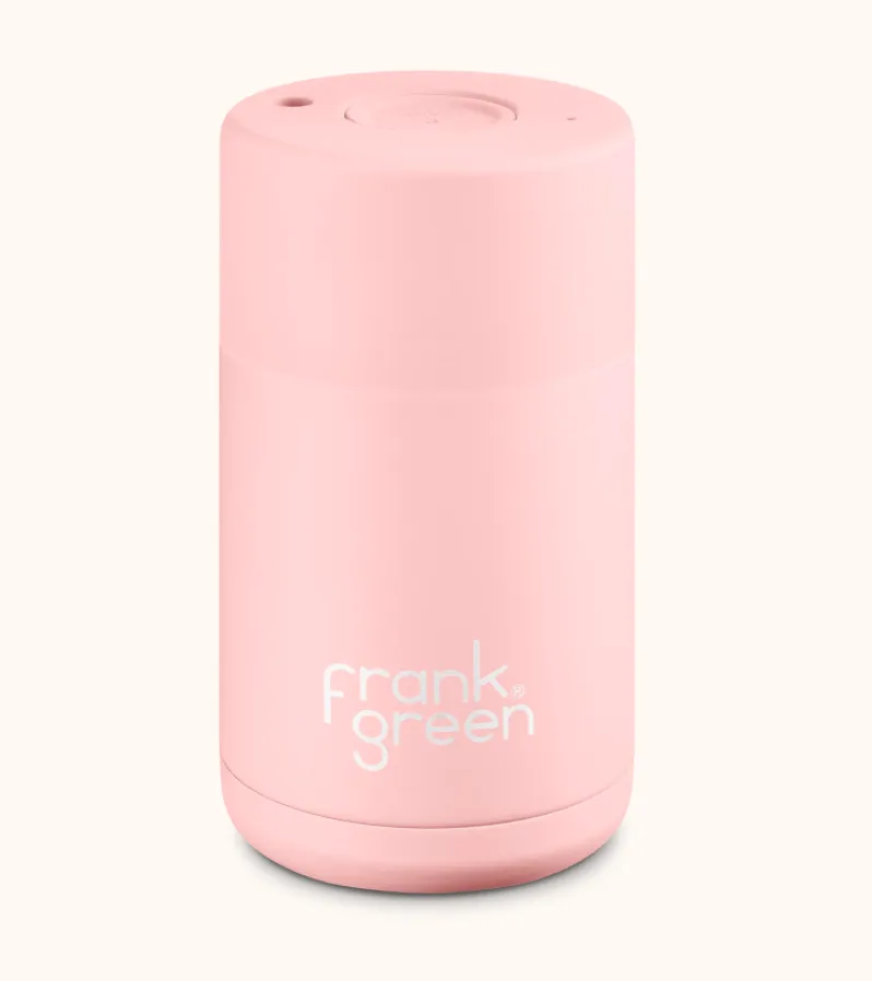Frank Green 12oz Stainless Steel Reusable Cup with Push Button