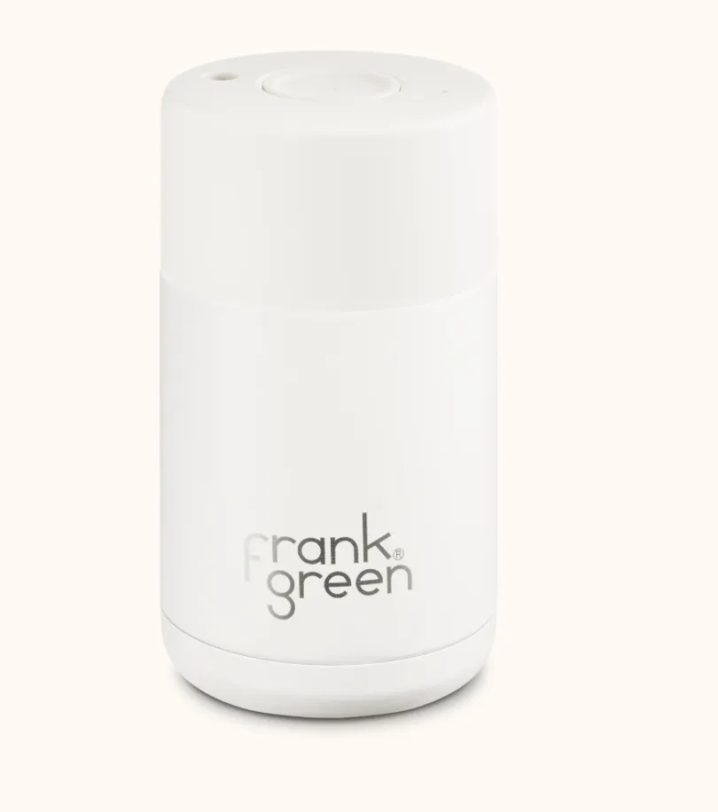 Frank Green 12oz Stainless Steel Reusable Cup with Push Button