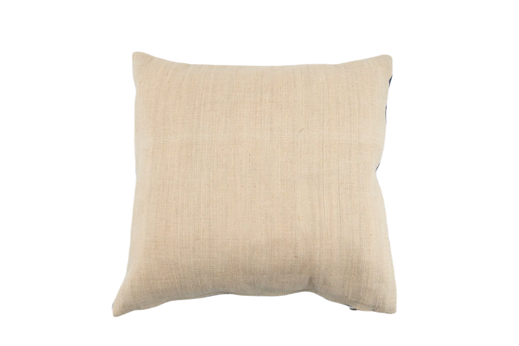 Handwoven antique Hungarian hemp,wax resist dyed Indigo- P259