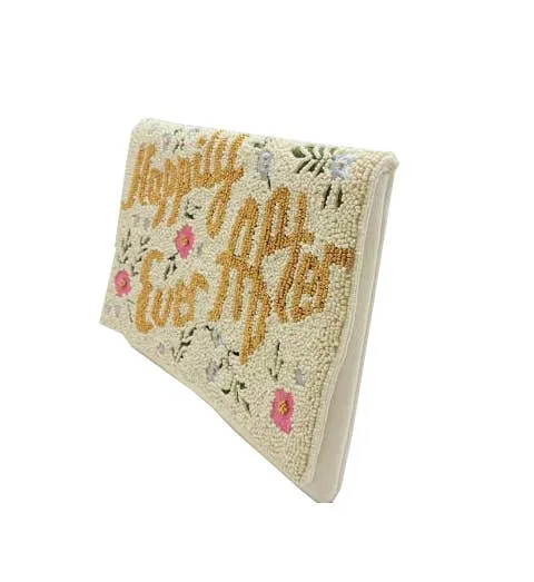 Happily Ever After  Beaded Clutch Bag