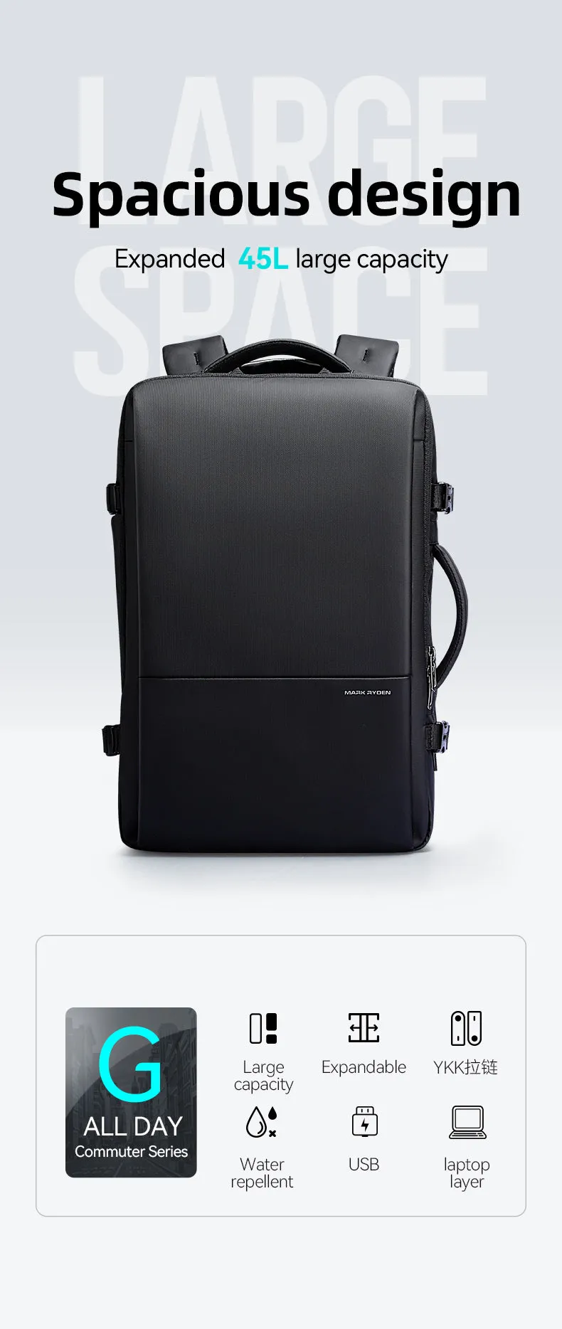Juliet Multifunctional Travel Laptop Backpack