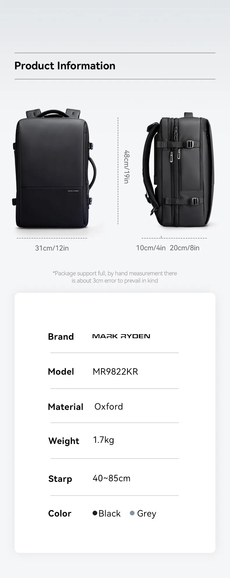 Juliet Multifunctional Travel Laptop Backpack