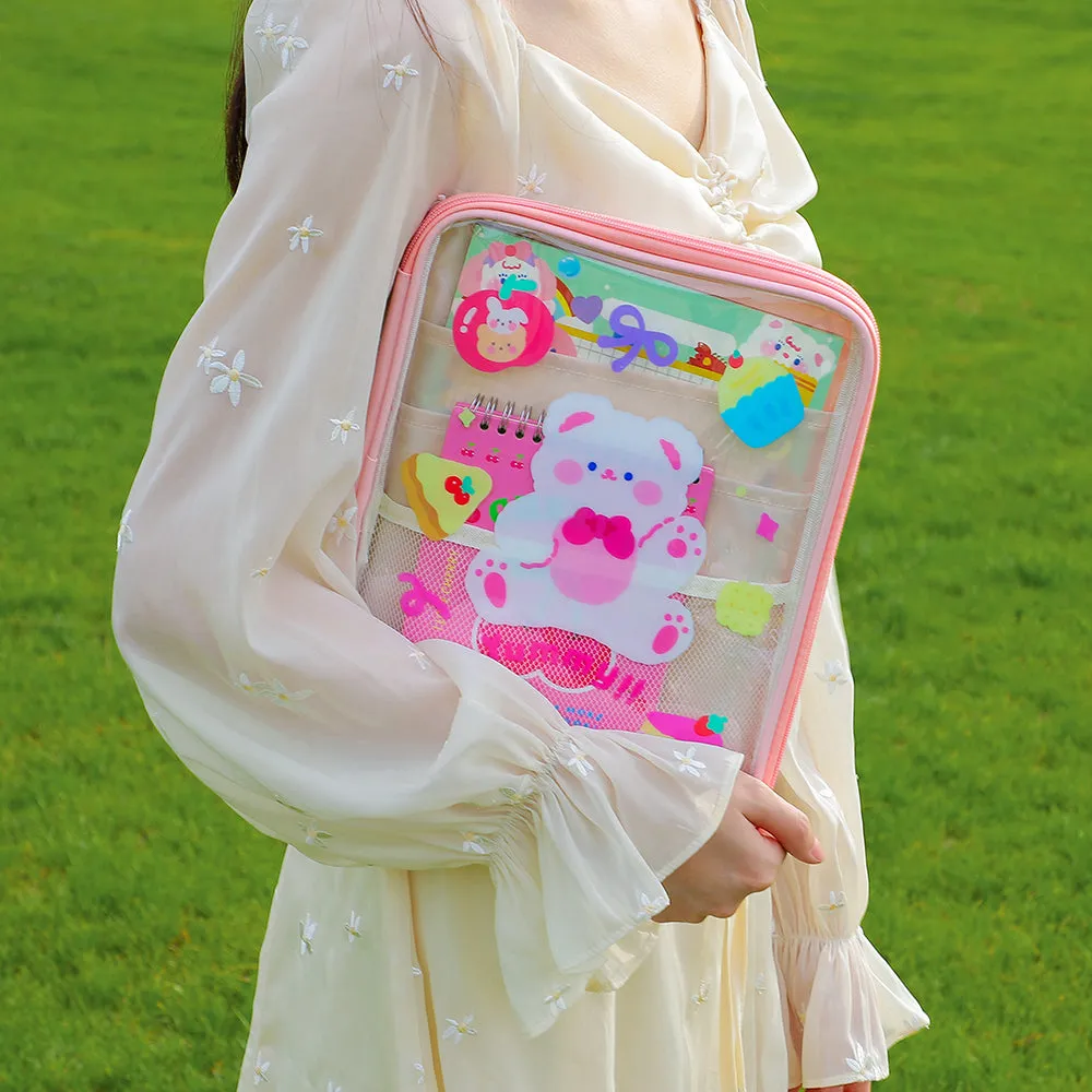 Kawaii Cute Transparent Bag - Kawaii Bags