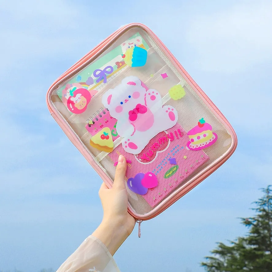 Kawaii Cute Transparent Bag - Kawaii Bags