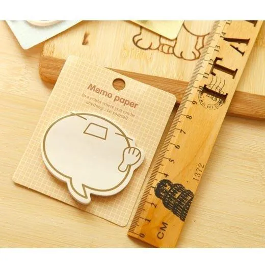 Korea Stationery Cute Expression  Note Note Paper NP-000056