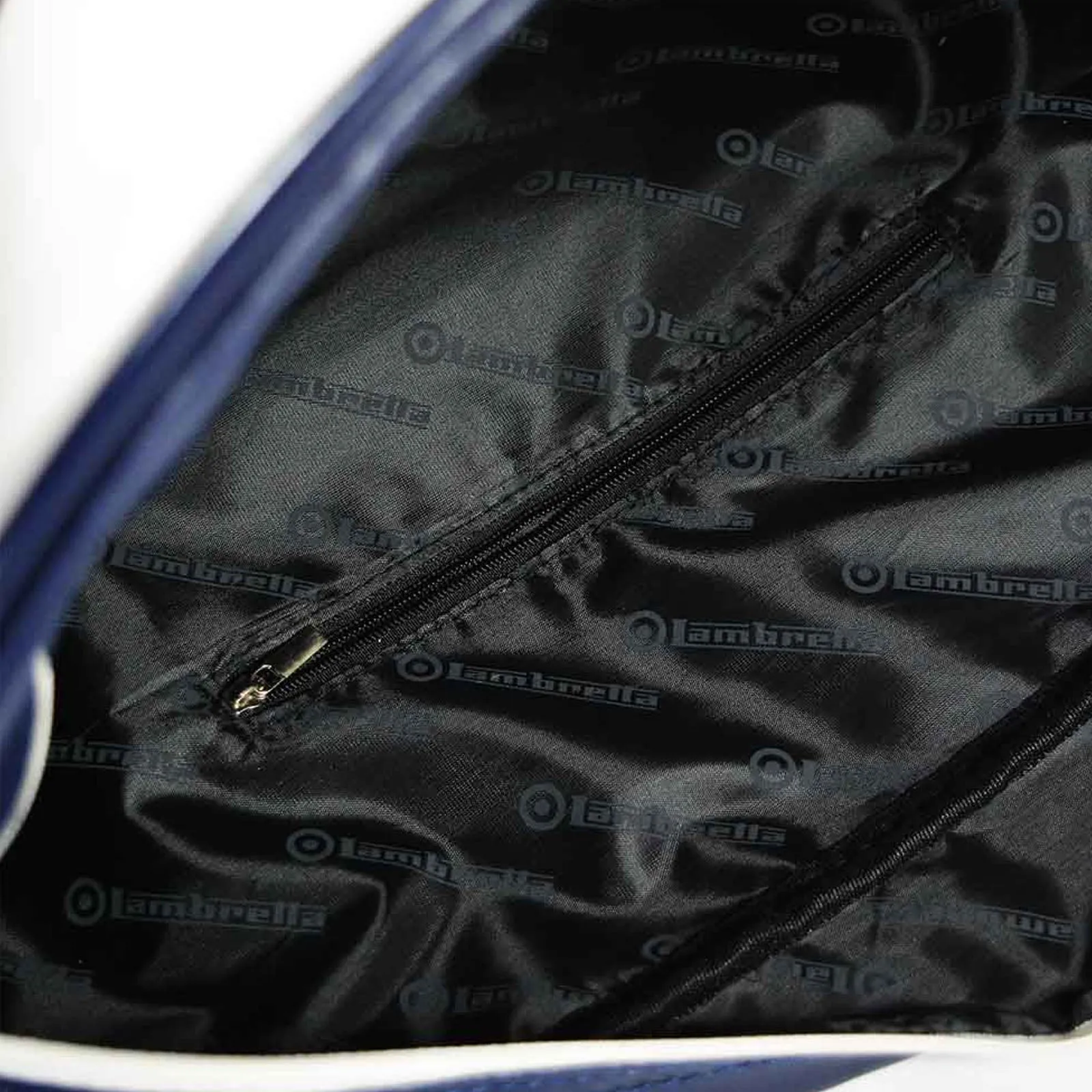 Lambretta Retro Flight Faux Leather Satchel Bag