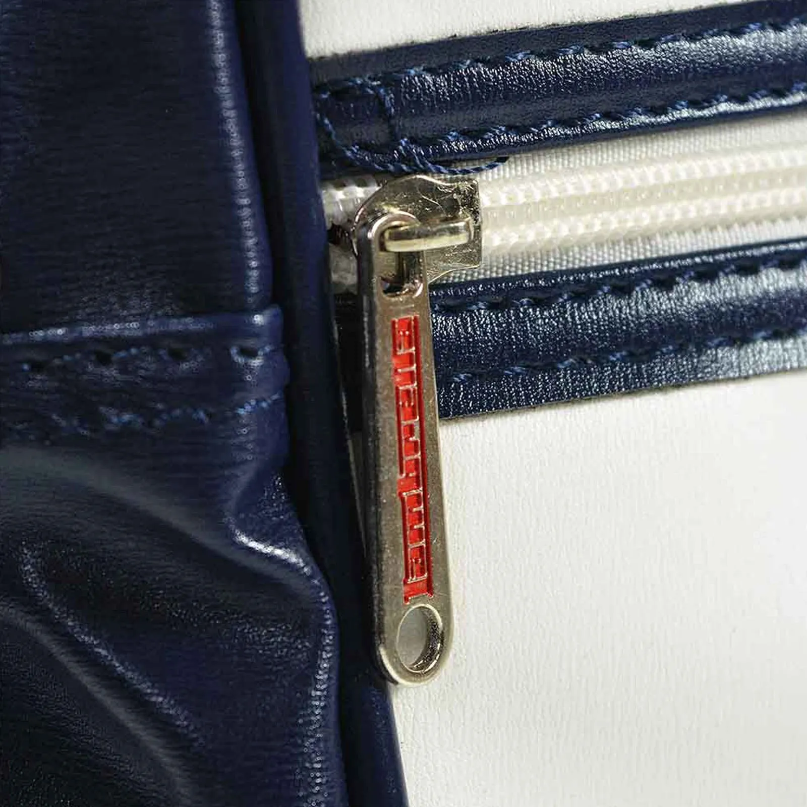 Lambretta Retro Flight Faux Leather Satchel Bag