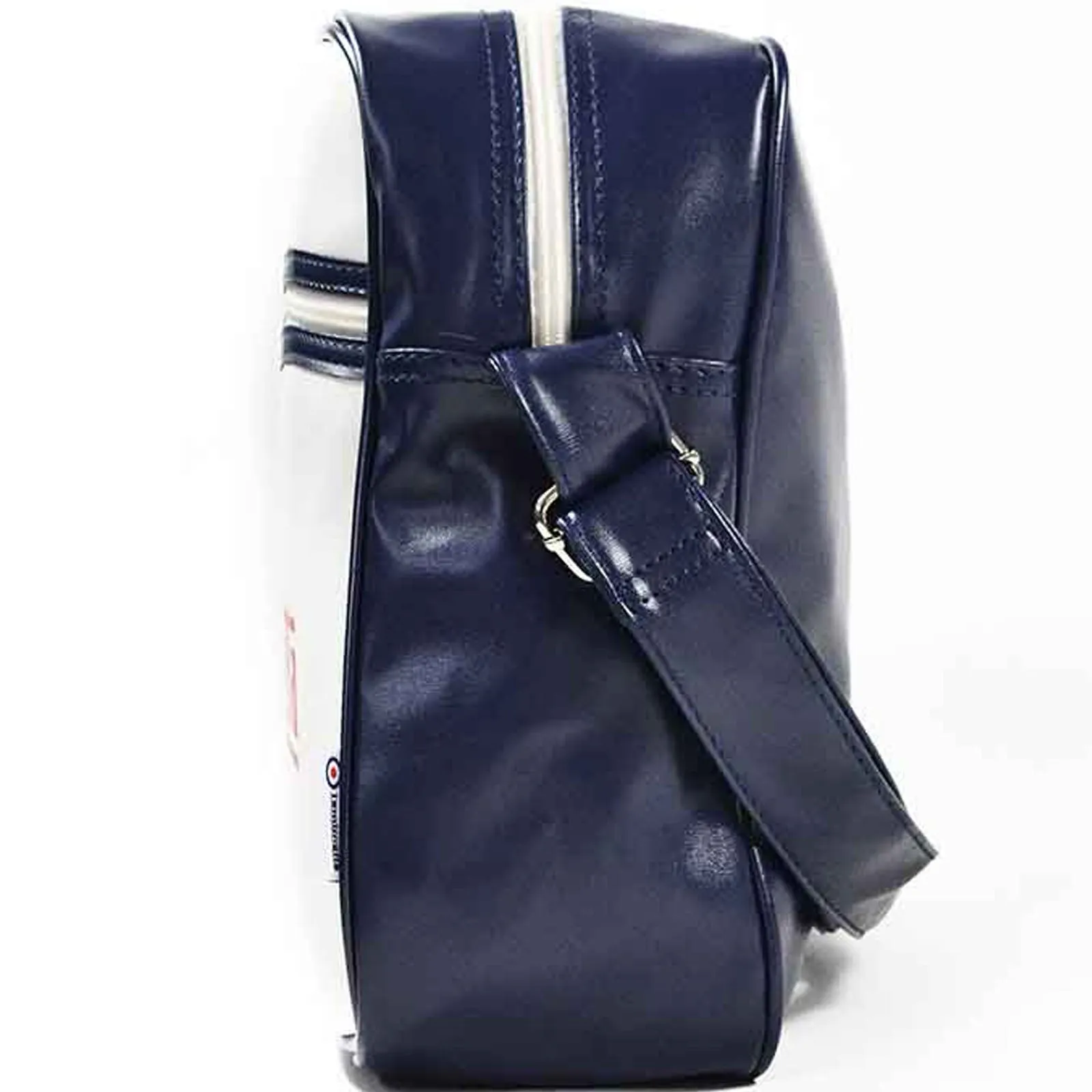 Lambretta Retro Flight Faux Leather Satchel Bag