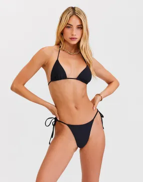 Le Triangle Bottom - Jet Black by Sunkissed