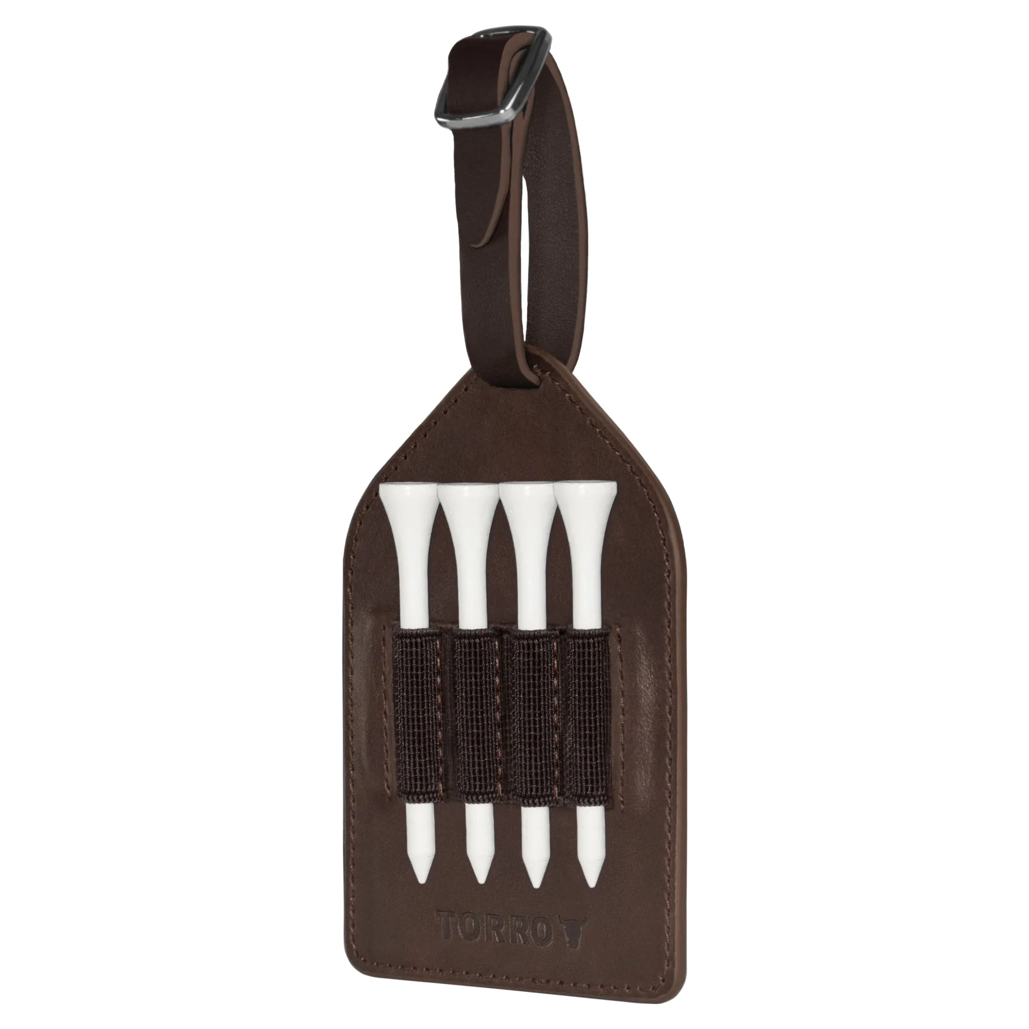 Leather Golf Tee Holder