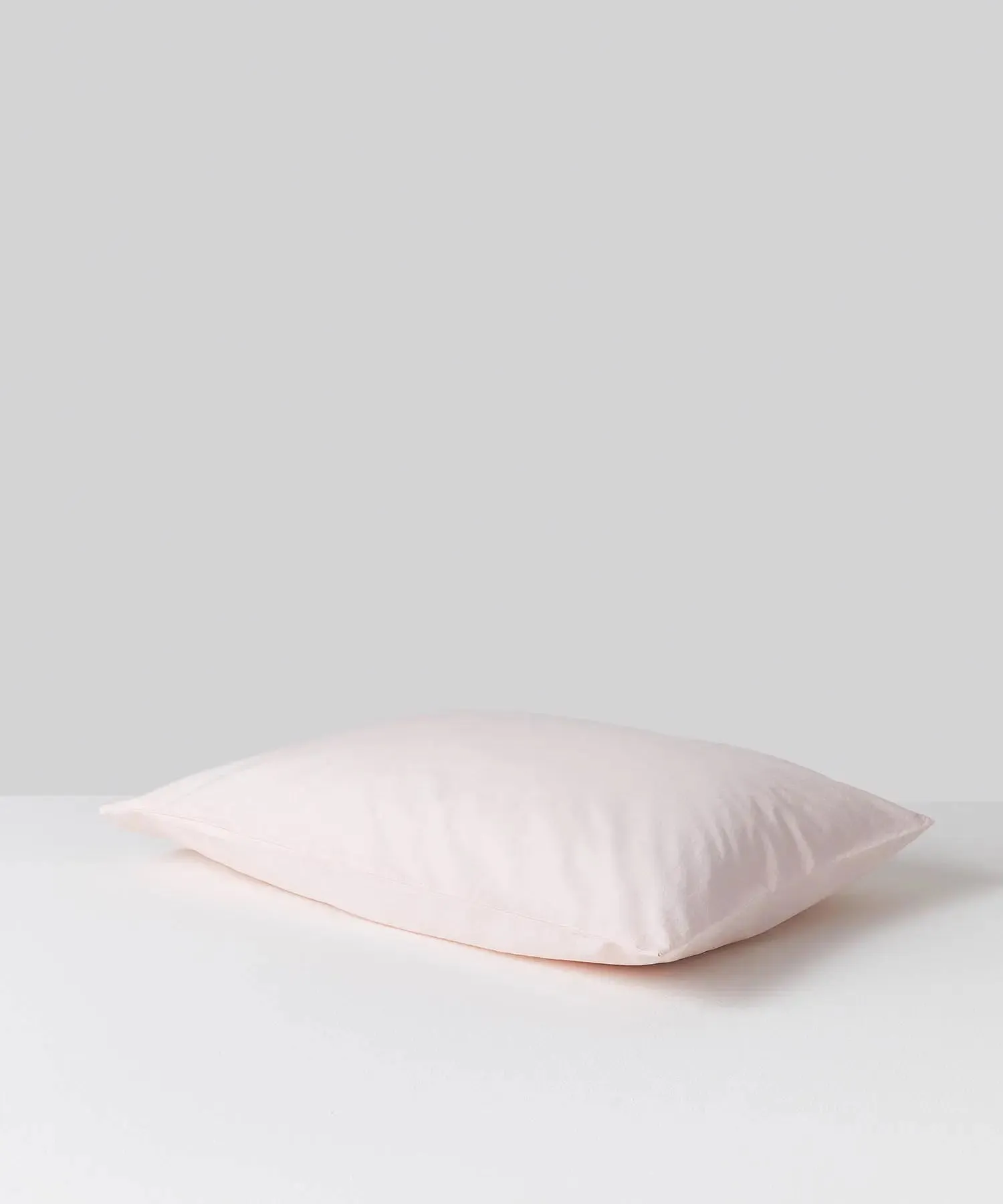 Light Pink Organic Cotton Pillowcase
