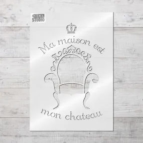 Ma Maison Stencil
