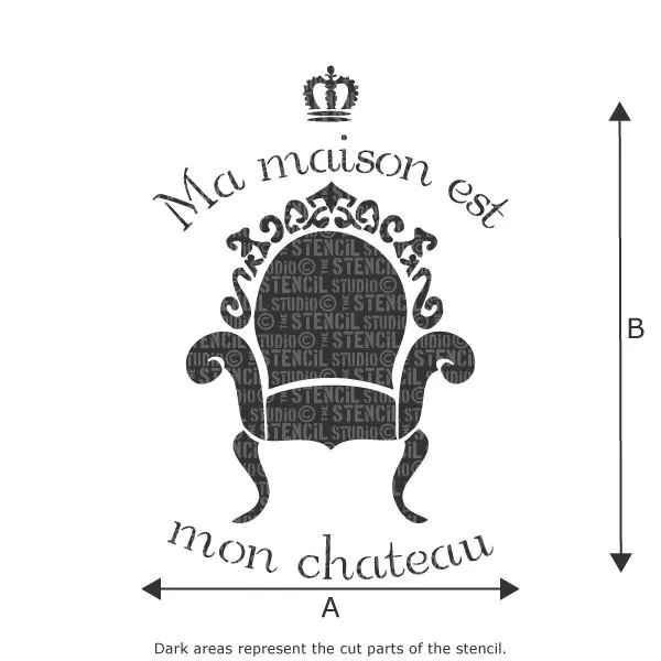 Ma Maison Stencil