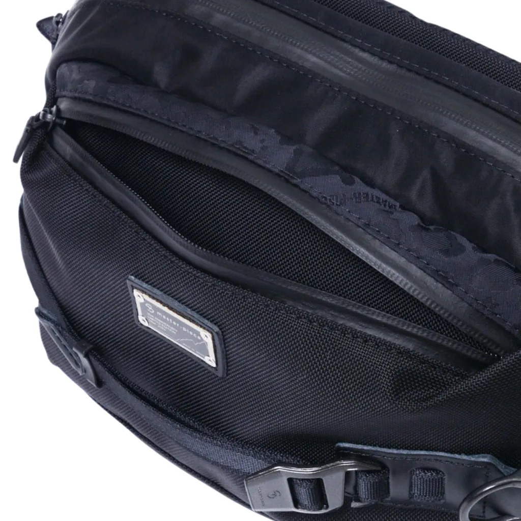 Master-piece 30th Anniversary "Black Crazy" Waist Bag