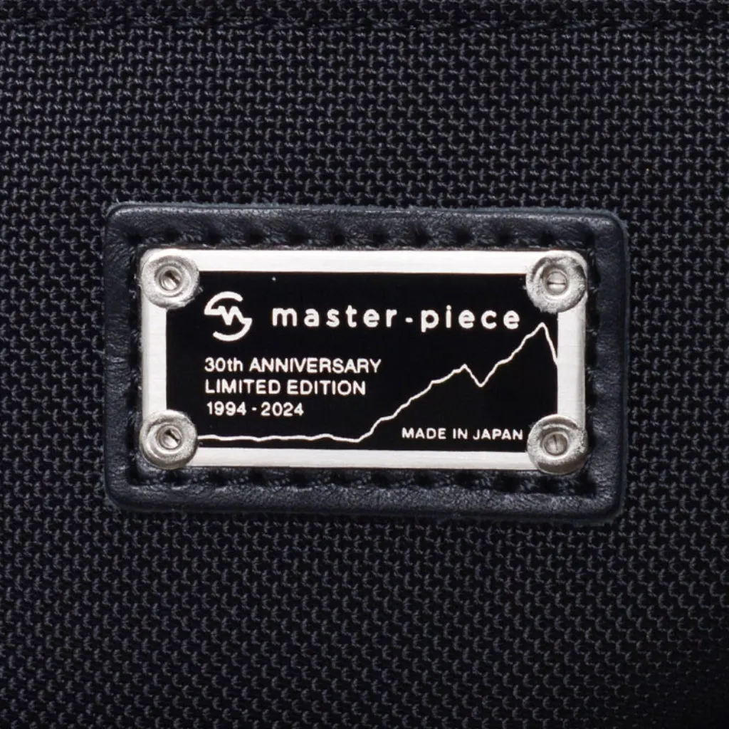 Master-piece 30th Anniversary "Black Crazy" Waist Bag