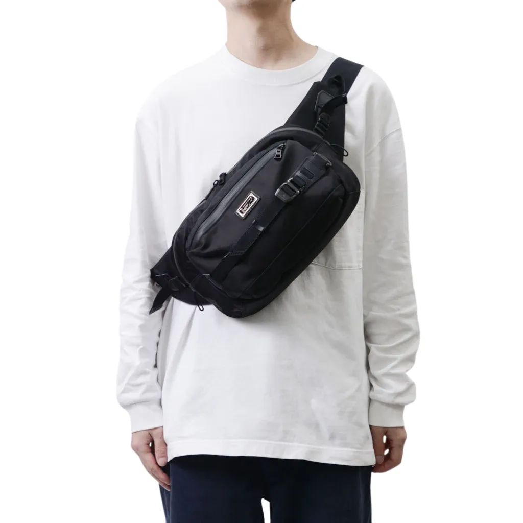 Master-piece 30th Anniversary "Black Crazy" Waist Bag