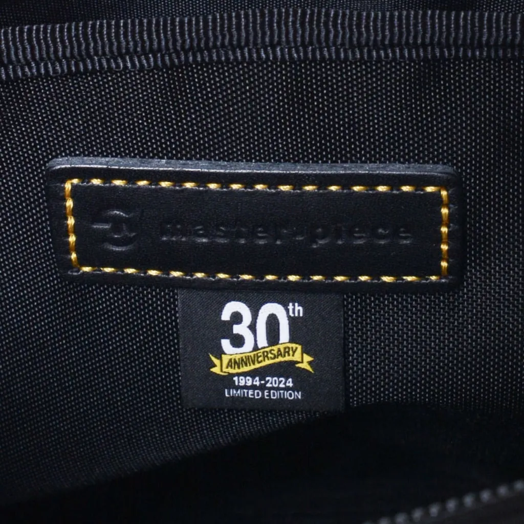 Master-piece 30th Anniversary "Black Crazy" Waist Bag